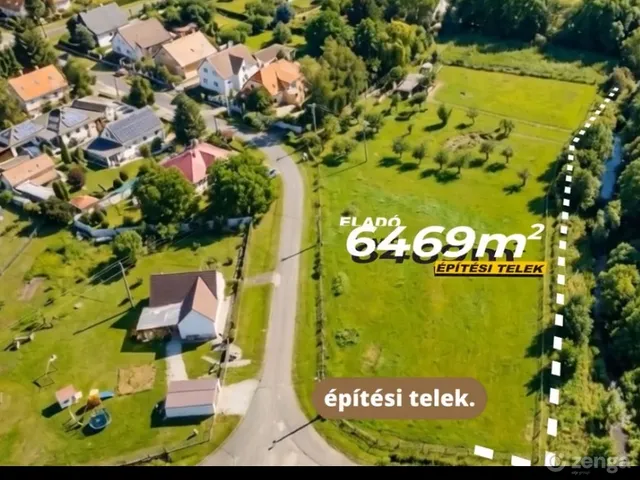 Eladó telek Torony 6469 nm