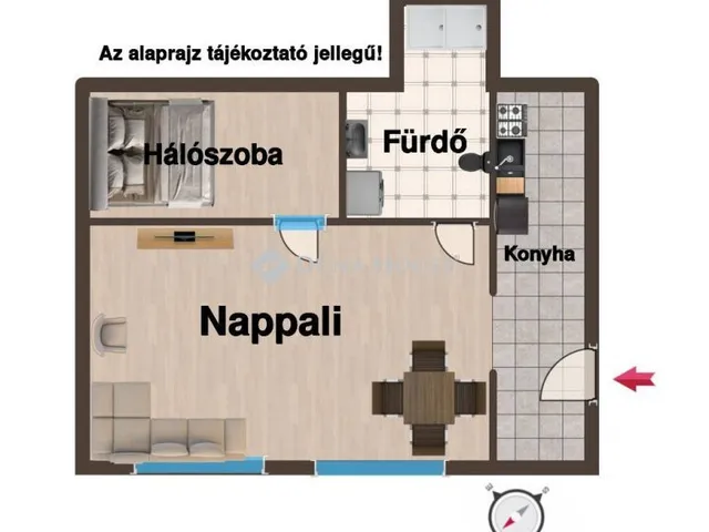 Eladó lakás Budapest XX. kerület 36 nm