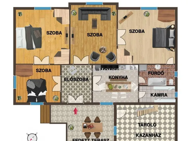 Eladó ház Tura 100 nm