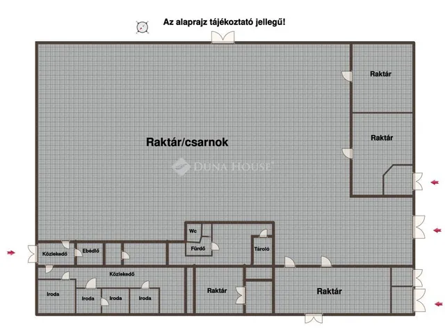 Eladó kereskedelmi és ipari ingatlan Vác 2503 nm
