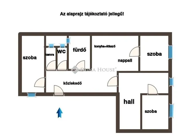 Eladó lakás Budapest VIII. kerület, Józsefváros 86 nm