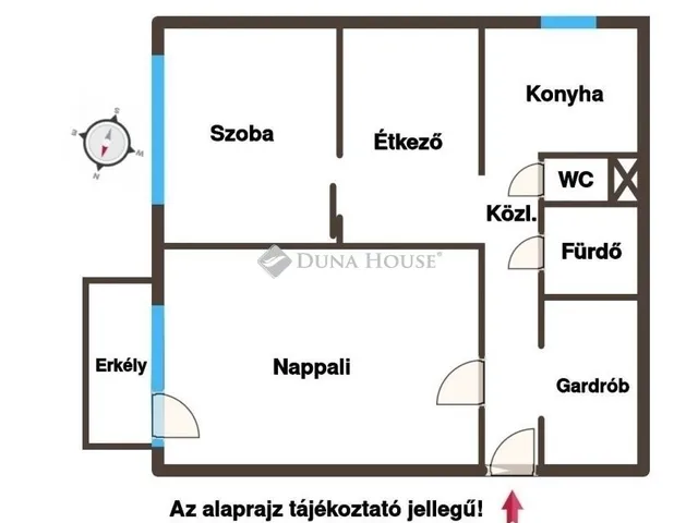 Eladó lakás Budapest IV. kerület 56 nm