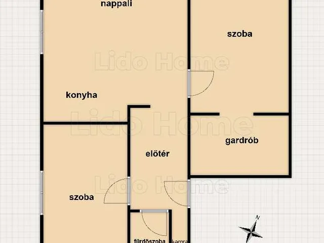 Eladó lakás Mosonmagyaróvár, Városközpont 60 nm