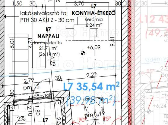 Eladó lakás Győr, Sziget 40 nm