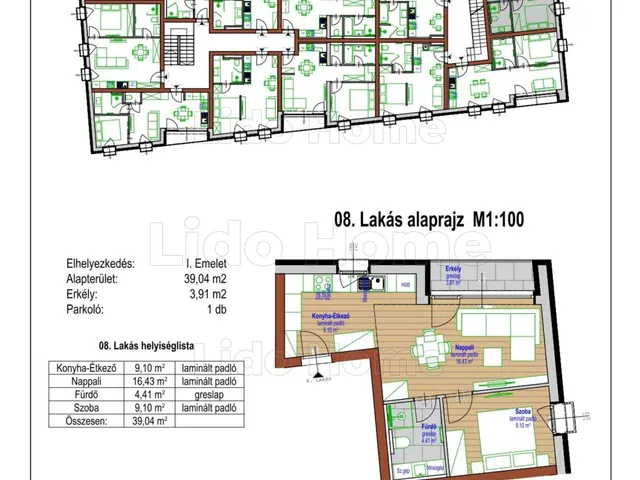 Eladó lakás Mosonmagyaróvár 39 nm