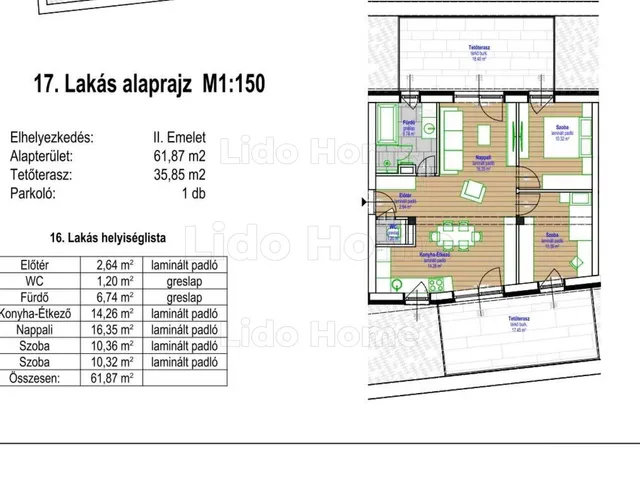 Eladó lakás Mosonmagyaróvár, Magyaróvár 62 nm
