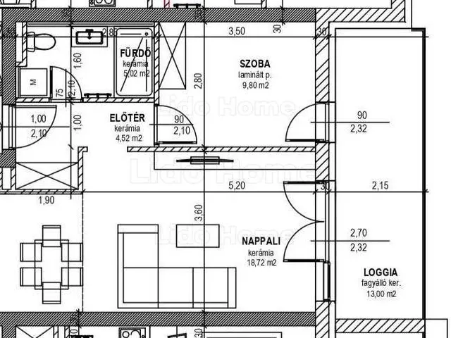Eladó lakás Győr, Szitásdomb 50 nm