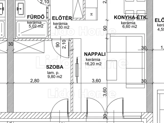 Eladó lakás Győr, Szitásdomb 42 nm