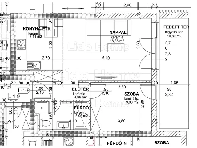 Eladó lakás Győr, Szitásdomb 45 nm