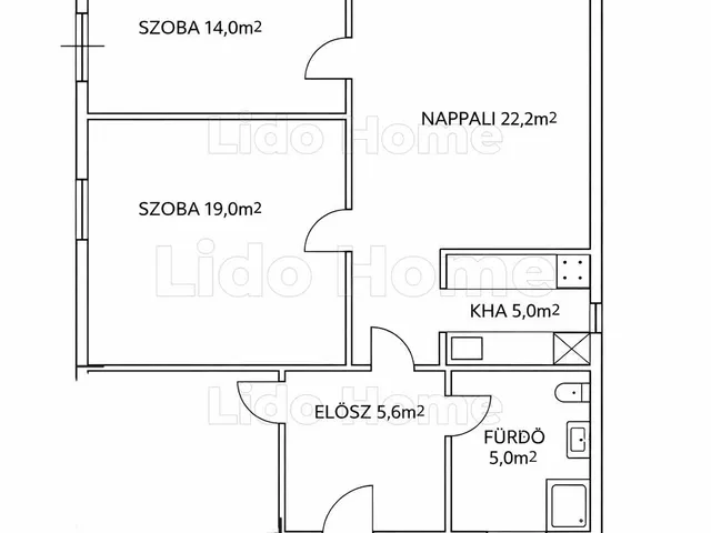 Eladó ház Vámosszabadi 71 nm