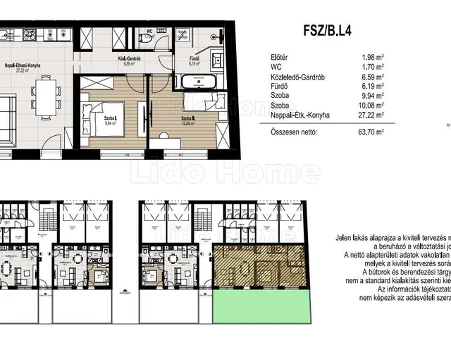 Eladó lakás Mosonmagyaróvár, Moson 63 nm