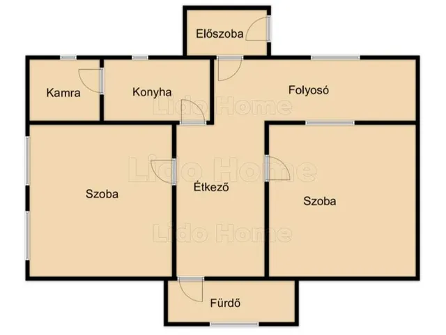 Eladó ház Gyömöre 55 nm