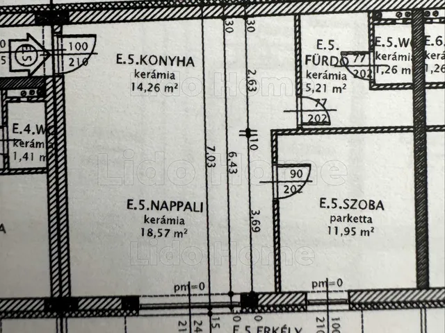 Eladó lakás Jánossomorja, Mosonszentpéter 51 nm