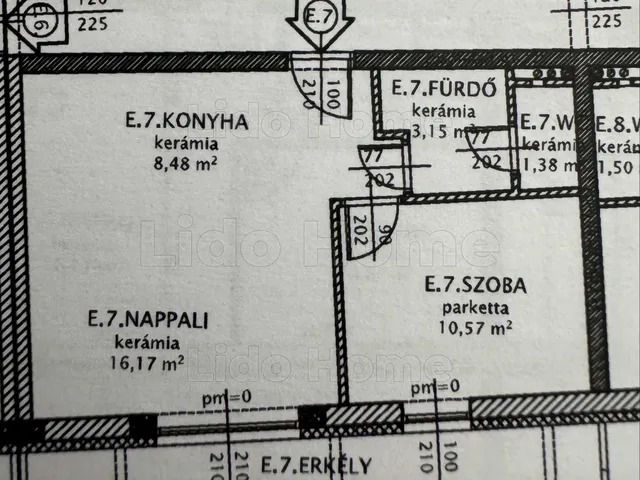 Eladó lakás Jánossomorja, Mosonszentpéter 40 nm