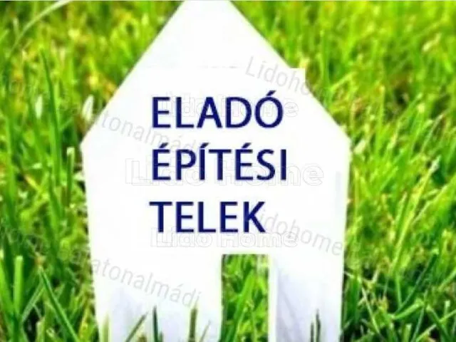 Eladó telek Tényő 2048 nm