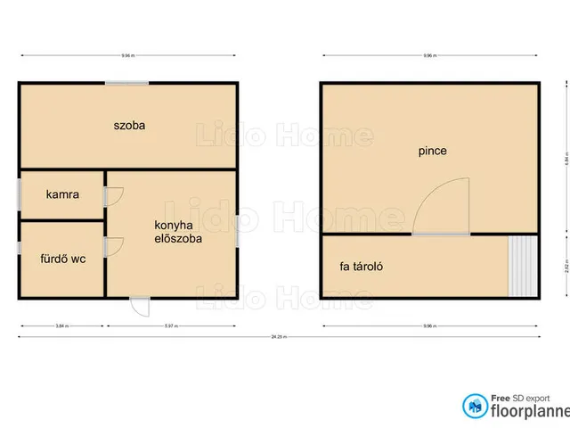 Eladó mezőgazdasági ingatlan Kisbér 192 nm
