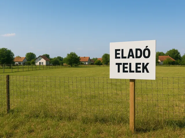 Eladó telek Alsóörs 548 nm