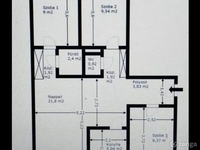 Eladó lakás Várpalota, Kálvária 69 nm