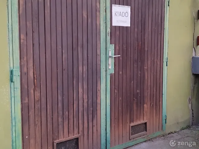 Kiadó garázs Nyíregyháza, Malomkert 20 nm