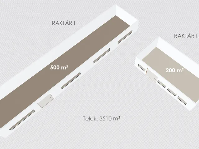 Eladó kereskedelmi és ipari ingatlan Nyársapát 700 nm