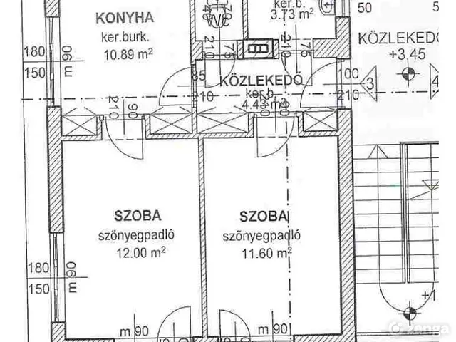 Eladó lakás Hajdúszoboszló 45 nm