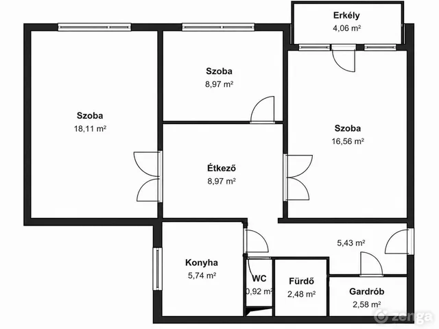 Eladó lakás Dunakeszi 72 nm