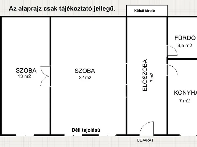 Eladó lakás Budapest II. kerület 55 nm