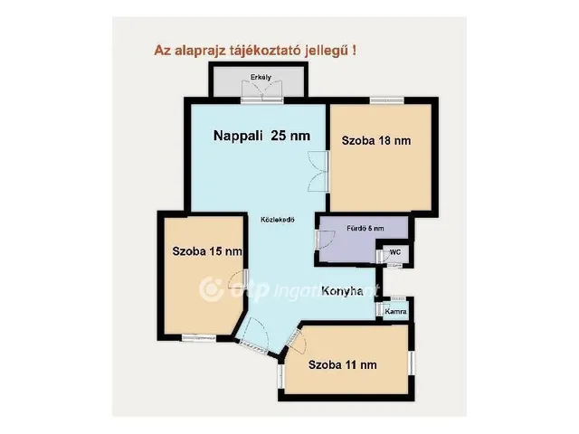 Eladó lakás Budapest II. kerület 89 nm