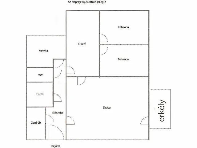 Eladó lakás Budapest IX. kerület 61 nm