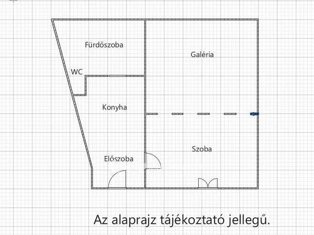 Eladó lakás Budapest VIII. kerület 27 nm