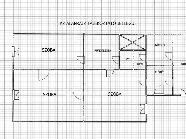 Eladó lakás Budapest VI. kerület, Nagykörúton belüli terület 97 nm