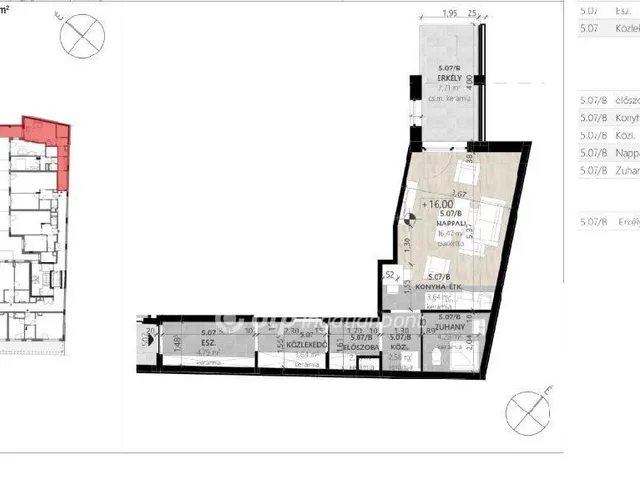 Eladó lakás Budapest VII. kerület 33 nm