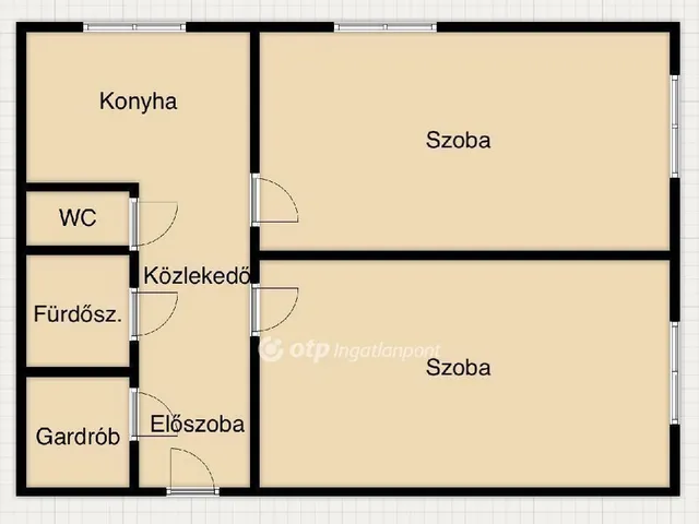 Eladó lakás Budapest III. kerület 52 nm