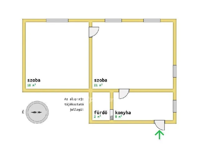 Eladó lakás Gödöllő 49 nm