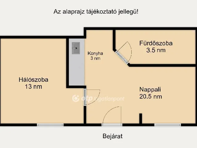 Eladó lakás Budapest VII. kerület 36 nm