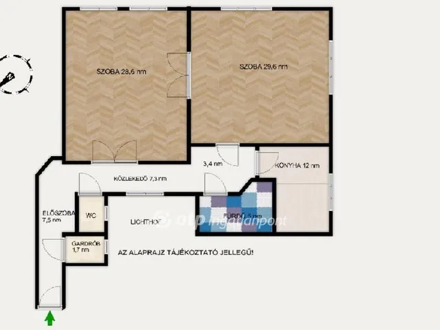 Eladó lakás Budapest VI. kerület 94 nm