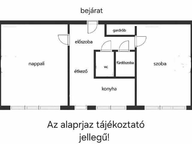 Eladó lakás Budapest XV. kerület, Újpalota 55 nm