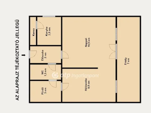 Eladó lakás Budapest I. kerület 38 nm
