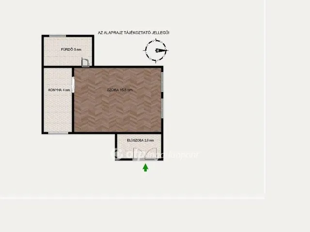 Eladó lakás Budapest V. kerület 27 nm