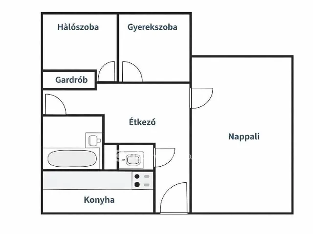 Eladó lakás Budapest XVI. kerület 56 nm