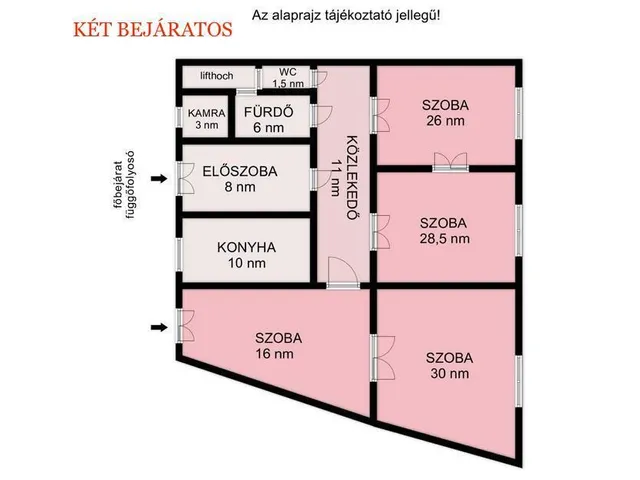 Eladó lakás Budapest IX. kerület, Belső Ferencváros 140 nm
