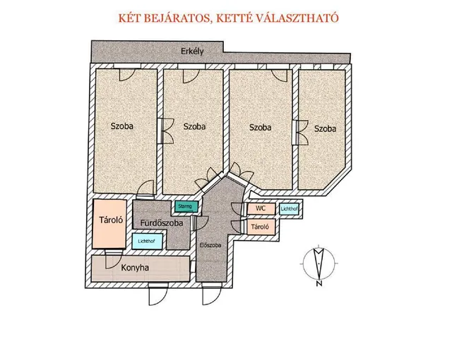 Eladó lakás Budapest VIII. kerület 113 nm