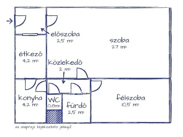 Eladó lakás Budapest XI. kerület 49 nm