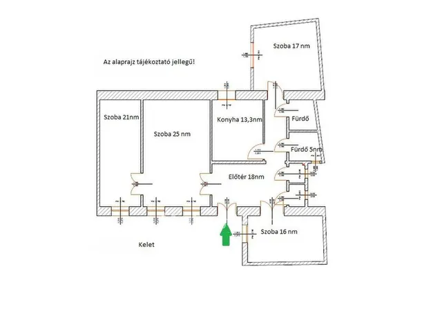 Eladó lakás Budapest VII. kerület 133 nm