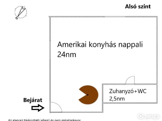 Eladó lakás Szentendre 32 nm