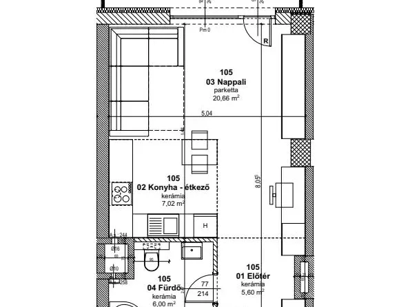 Eladó lakás Budapest XI. kerület 39 nm