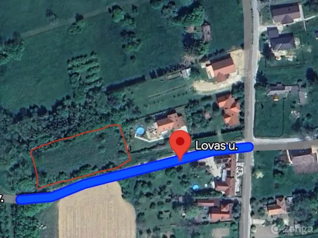 Eladó telek Cserszegtomaj 1539 nm