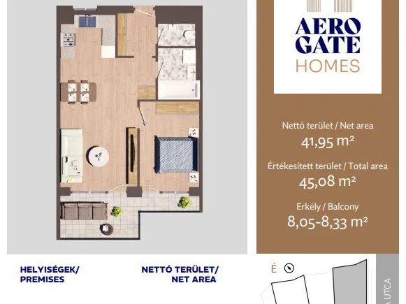 Eladó lakás Budapest XIX. kerület, Kispest 45 nm