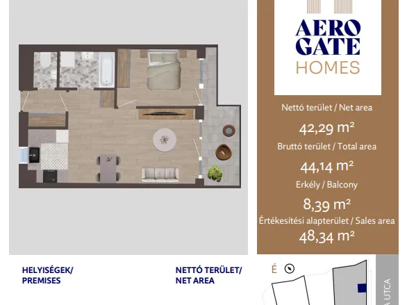 Eladó lakás Budapest XIX. kerület 42 nm