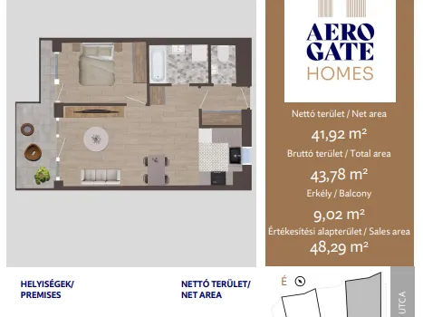 Eladó lakás Budapest XIX. kerület 42 nm